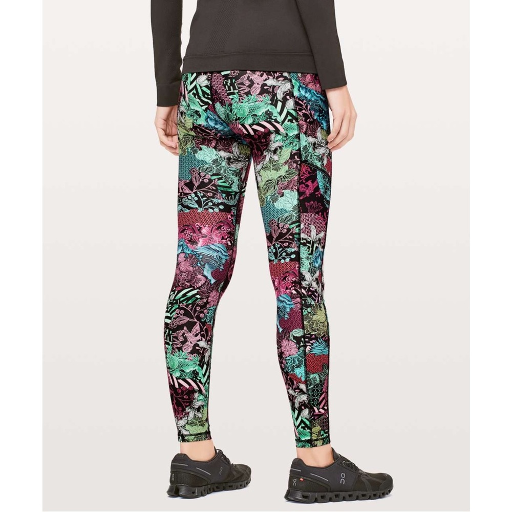 Women’s 4 LULULEMON Speed Up Tight *Full-On Luxtreme 28" Zen Clash Multi